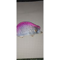 Новогодняя игрушка ежик картон