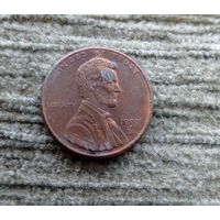Werty71 США 1 цент 1997 D