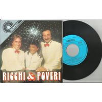 RICCHI E POVERI - Voulez Vous Danser + 3tracks (винил сингл 7")