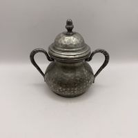 Сахарница оловянная (250 мл). Италия. 3839