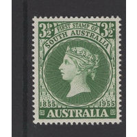 Австралия 1955 ** Queen Victoria, 100 лет первой марки в Южной Австралии (Mi 258)