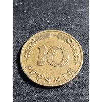 ФРГ 10 пфеннигов 1970 G