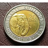 Кения 20 шиллингов, 2018     ( 2-9-5 )