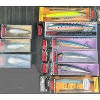 Воблеры Rapala  +  шнур Berkley