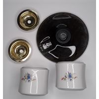 Декоративные элементы фарфор от люстры светильника