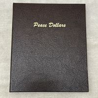 Альбом для долларов США 1921-1935 год. (Мирный доллар- серебряная монета США номиналом в 1 доллар.)
