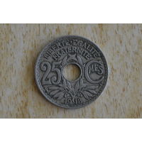 Франция 25 сантимов 1918