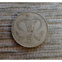 Werty71 Кипр 5 центов 1983