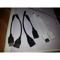 Кабели micro usb-otg одним лотом
