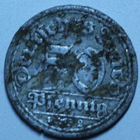 Германия, 50 пфеннингов, 1922 год