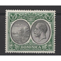 1923 Доминика / Dominica* 1/2d Георг V (SG#71)