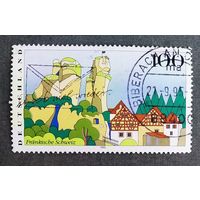 Марка Германия 1995 год Пейзаж
