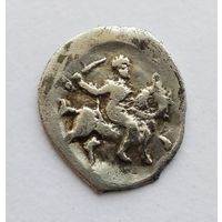 Иван IV Васильевич (Грозный) 1533-1584 гг. Денга. Осподарь Всея Руси. /27