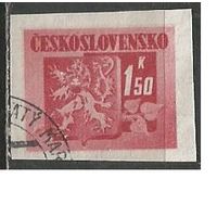 Чехословакия. Герб. Братислава. 1945г. Mi#417.