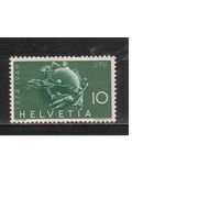 Швейцария-1949(Мих.522) ,** ,  Почтовый союз