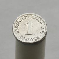 Германия 1 пфенниг 1917 G