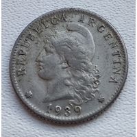 Аргентина 20 сентаво, 1939  8-11-3