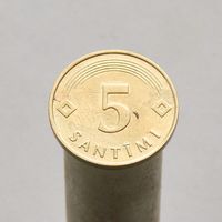 Латвия 5 сантимов 1992