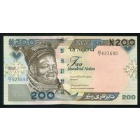 Нигерия 200 найра 2021 г. P29u. UNC