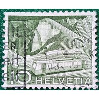 Швейцария 1949. Железная дорога Роше-де-Нэ