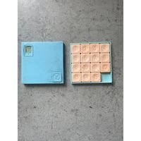 Игра настольная, дорожная, карманная. Пятнашки. Головоломка СССР. Винтаж