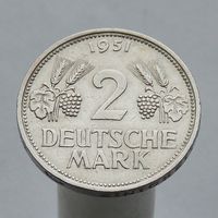 ФРГ 2 марки 1951 F
