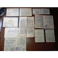 Аттестаты , свидетельство и диплом СССР .