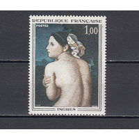 Живопись. Франция 1967. 1 марка. Michel N 1597 (0,6 е).