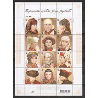 ФФ3 Украина 2008 Национальные головные уборы