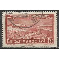 Французское Марокко. Авиа. г.Сале и г.Рабат. Столичная агломерация. 1933г. Mi#119.