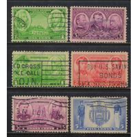 США 1936 Вып Армия и Флот Генералы Флотоводцы Военно-морская академия Аннаполис #390,392,395-7,399