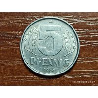 Германия 5 пфеннигов 1972