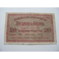 Польша Kowno ( Каунас ) 20 марок