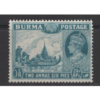 Бирма 1946* Королевская лодка, Георг VI (SG#57)