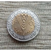 Werty71 Португалия 100 эскудо 1995 ФАО биметалл