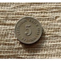 Werty71 Германия 5 пфеннигов 1912 А