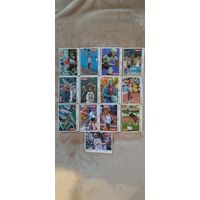 Вкладыши ALL SPORT KENT 1990г. ЛОТ 13 ШТ.