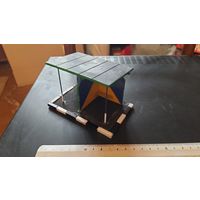 Остановочный пункт. Автор и масштаб неизвестны.