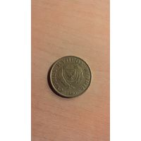 Кипр, 10 центов 1990.