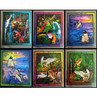 СЕРИЯ Блоков птицы  фауна MNH