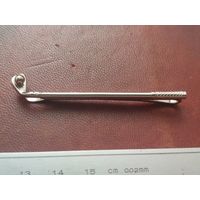 Зажим серебро