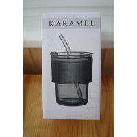 НОВЫЙ стакан ''KARAMEL'' Отличный ПОДАРОК