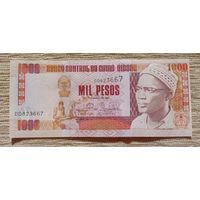 Werty71 Гвинея-Биссау 1000 песо 1993 UNC банкнота Бисау