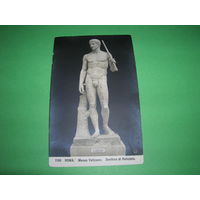 Открытка старинная начало XX в. Ватикан Музей Поликлет Дорифар Чистая Состояние на фото