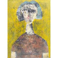 Лисовский А.С "Матильда",2025г. Холст, акрил. Размер 40х30 см.