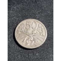 Чехословакия 50 геллеров 1921