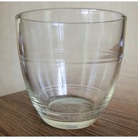 Стакан бочёнок, стекольный завод "Октябрь", ретро СССР.
