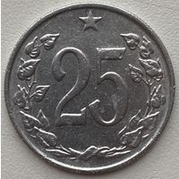 Чехословакия 25 геллеров 1962 г.