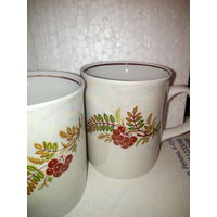 КРУЖКИ ЧАЙНЫЕ "РЯБИНА"МИНСК