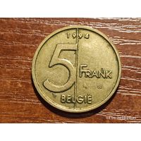 Бельгия 5 франков 1994